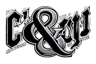 "Cowboys and Buckeyes ampersand" Ampersand tattoo design idea