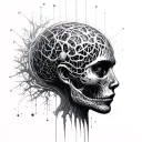 Neural Network tattoo design idea
