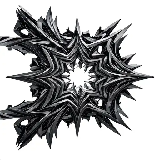 repetitive biomech pattern, metal, sequential transformation, parametric design tattoo design idea