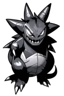 Gengar Pokemon tattoo design idea