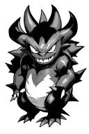 Gengar Pokemon tattoo design idea