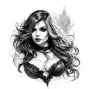 BBC slut river bbclut tattoo design idea