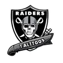raiders logo tattoo design idea