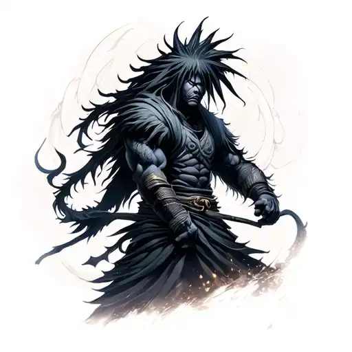 Madara Uchiha Perfect Susanoo tattoo design idea