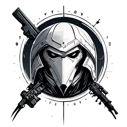 Destiny Game tattoo design idea