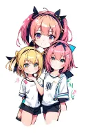 Momo and Okarun tattoo design idea