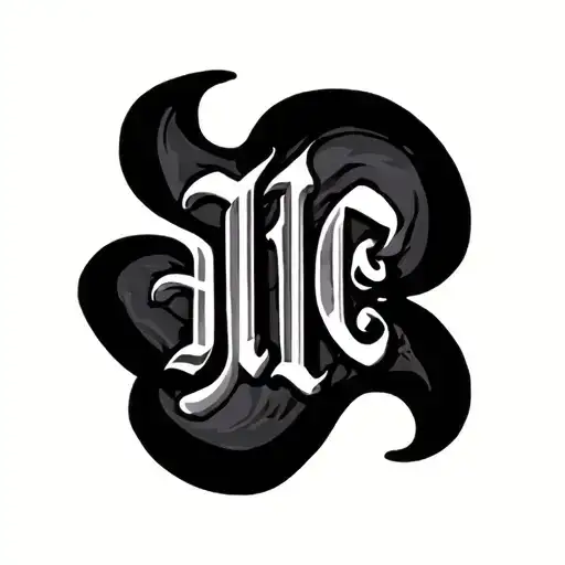 Two Word Ambigram Generator tattoo design idea