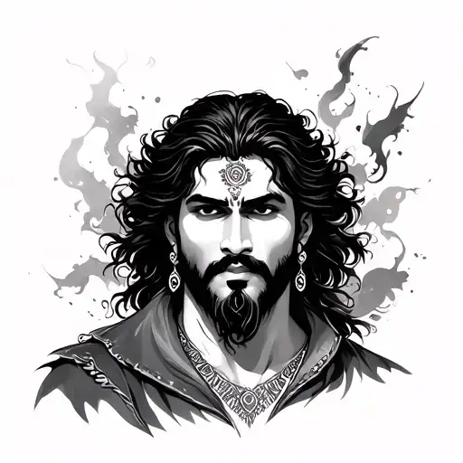 Arjun tattoo design idea