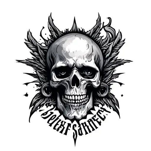 soundgarden godsmack influenced heavy metal tattoo design idea