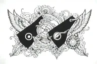 Maverick tattoo design idea