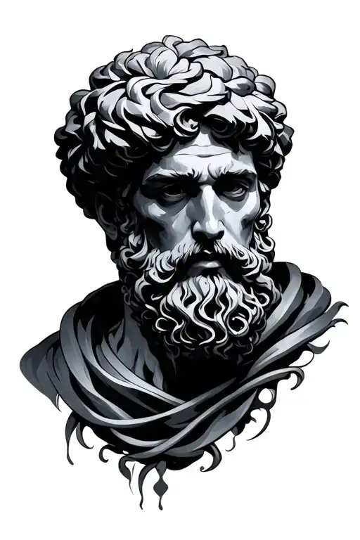 stoic tattoo design idea