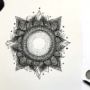 Plaster tattoo design idea
