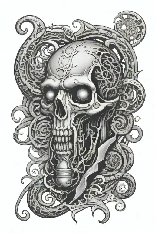 lovecraft tattoo design idea