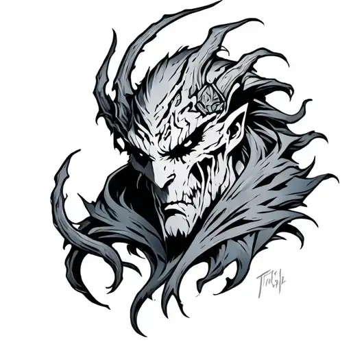 Thresh tattoo design idea