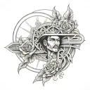 gods plan tattoo design idea