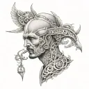 gods plan tattoo design idea