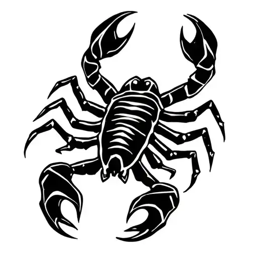 scorpion tribal tattoo tattoo design idea