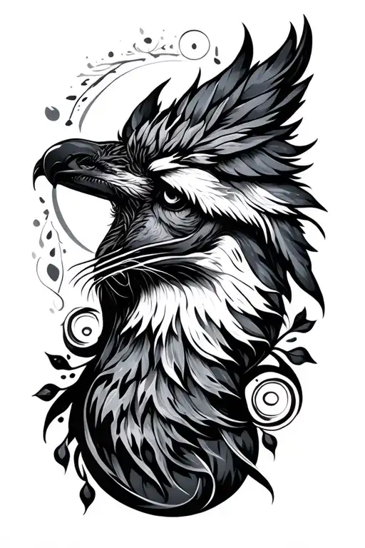 Nordic style design tattoo design idea