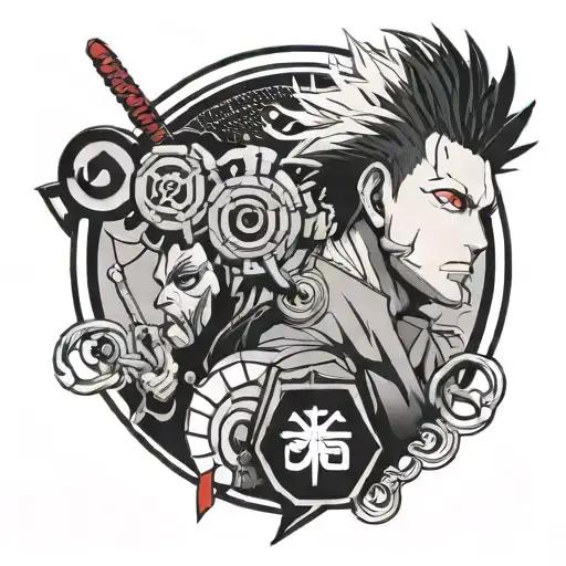 Jujutsu Kaisen Symbol made tattoo design idea