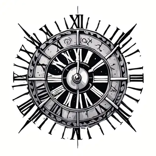 Roman Numerals 2007 tattoo design idea