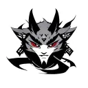 anbu tattoo with code incorporated tattoo design idea