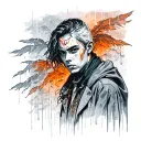 blade runner tears in rain tattoo design idea