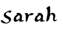"Sarah" tattoo design idea