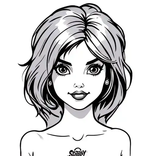 scooby doo female tattoo design tattoo design idea