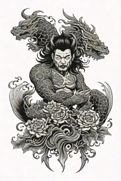 strength inspired tattoo design idea