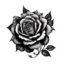 Stippling tattoo design idea