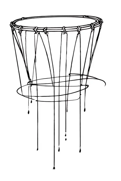 related to symphonic percussion tattoo design idea