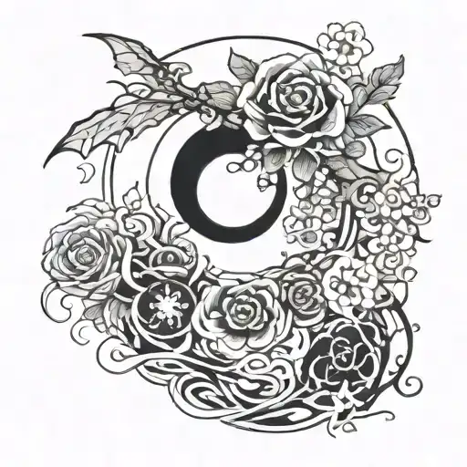 The Japanese word for moonlight is “gekkou” do something small but medium that can be placed on my arm  tattoo design idea
