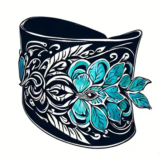 Bracelet tribal tattoo tattoo design idea