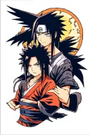sasuke and itachi tattoo design idea