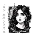 Right Person Wrong Time tattoo design idea