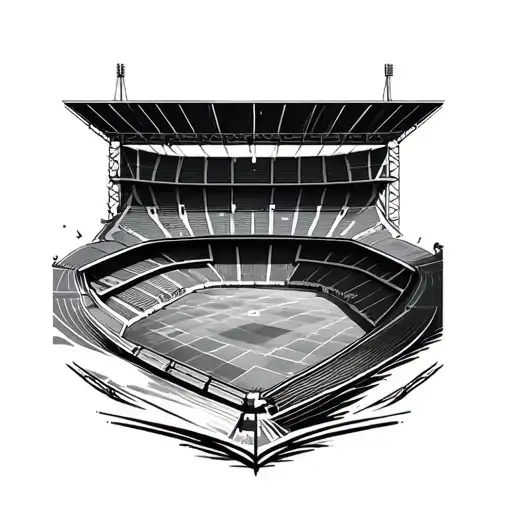 Benfica Stadium tattoo design idea