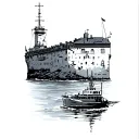 alcatraz tattoo design idea