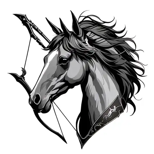 Centaur Archer tattoo design idea