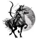 Centaur Archer tattoo design idea
