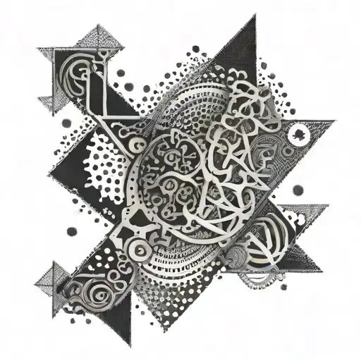 Straight edge tattoo design idea
