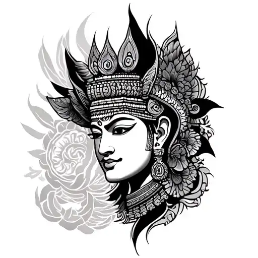 Cambodia tattoo design idea