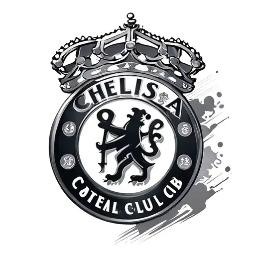 chelsea football club tattoo design idea