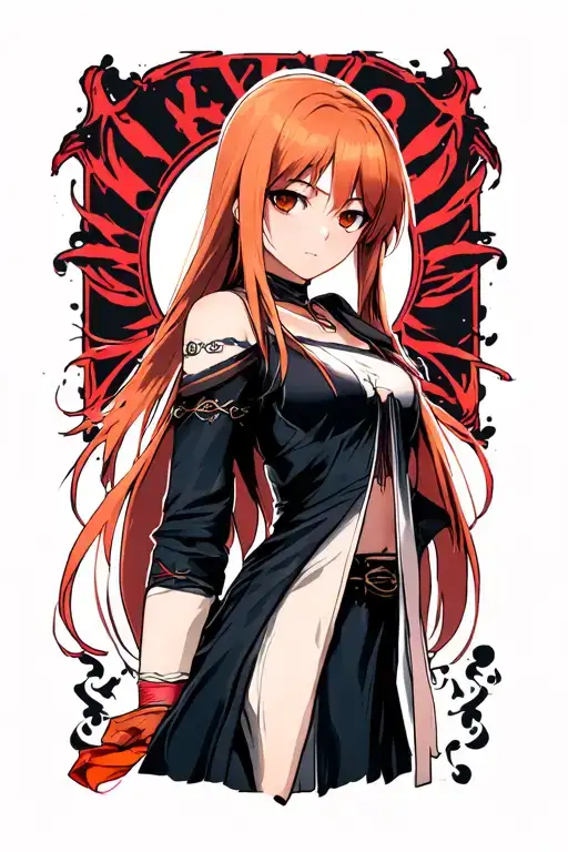Asuna sao tattoo design idea
