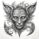 deaf tattoo design idea