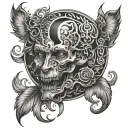 deaf tattoo design idea