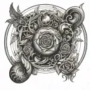 deaf tattoo design idea