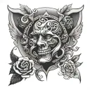 deaf tattoo design idea