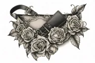 Garter Belt tattoo design idea