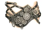 Garter Belt tattoo design idea