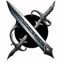 narsil sword tattoo design idea